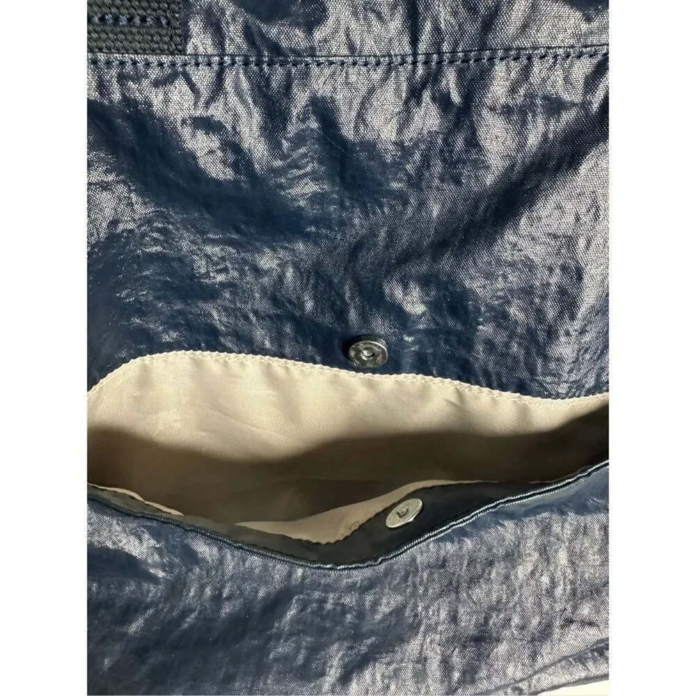 Kipling Large Tote Purse Blue Kipling Dome Organizer Bag No Shoulder Strap *Note